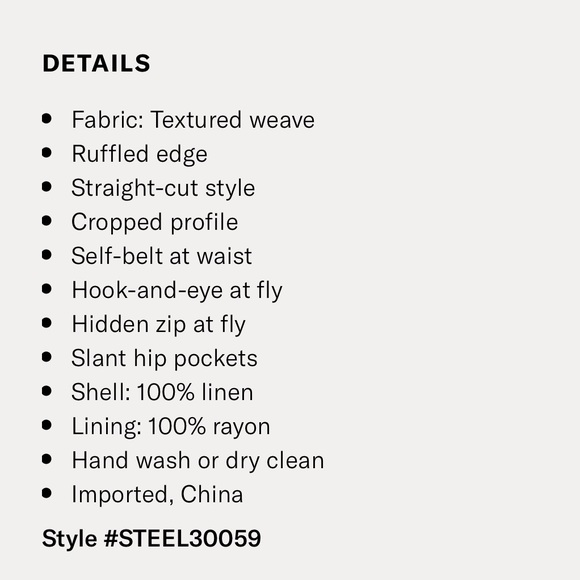 Steel Aster Pants - Picture 3 of 3